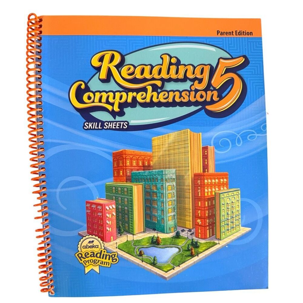 New Abeka 5th Grade 5 Reading Comprehension Skill Sheets Parent Curriculum Key